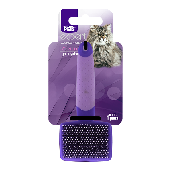 Cepillo para gato con puntas redondeadas | Expert