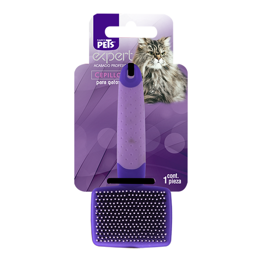 Cepillo para gato con puntas redondeadas | Expert