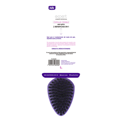 Cepillo doble para gato | Expert